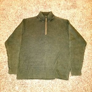 Long Sleeve Quarter Zip Sweater